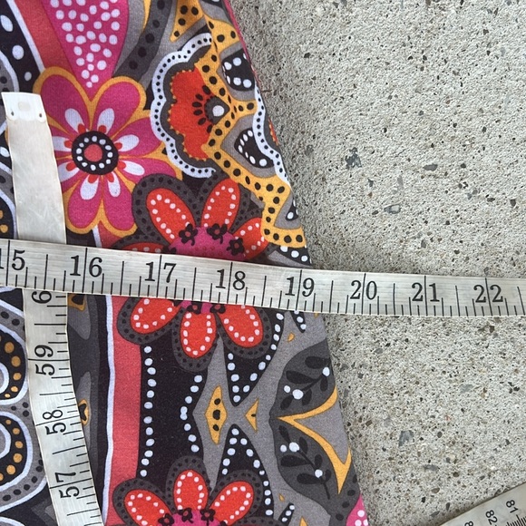 PrAna Breathe Twist Front Pink/Black Print Athletic Sleeveless Dress Size Small - Picture 9 of 11